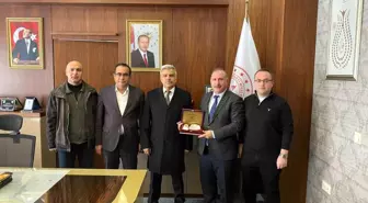 Ağrı Emniyet Müdürü Özen, Hasanoğlu'na veda ziyaretinde bulundu