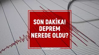 Sivas'ta deprem mi oldu? Sivas Gürün'de deprem mi oldu?