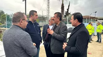 TÜDKİYEB Genel Başkanı Nihat Çelik afet bölgesinde incelemelerde bulundu