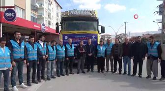 Burdur Müftülüğü'nden Hatay'a kahvaltılık gıda yardımı