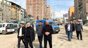 Başkan Togar afet bölgesinde