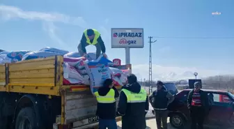 Eskişehir Büyükşehir Belediyesi'nden Malatya ve Adıyaman'daki Hayvan Üreticisine Yem Desteği