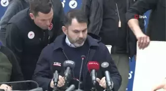 Bakan Kurum: 'Amanos Dağı eteklerinde belirlediğimiz zemin olarak sağlam güvenli alanlarda yerleşim sürecini başlatacağız.'