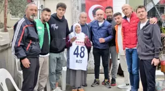 Fethiyespor'dan Kılınç'ın ailesine ziyaret