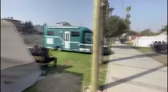Hatay'da Boşaltılmak İstenen Sevgi Parkı'ndaki Depremzedeler Anka'ya Konuştu: 'Kalkıp Çadırkente Gitmemiz Söylendi.