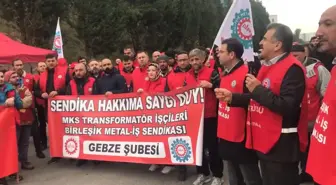 Mks Transformatör İşçileri Bugün Greve Çıktı.