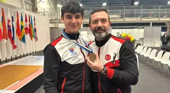 Bursalı eskrimci Tolga Aslan, Avrupa'da tarih yazdı