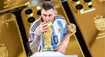 Messi'den takım arkadaşlarına altın kaplama iPhone hediyesi!