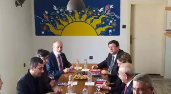 CHP Genel Başkanı Kılıçdaroğlu, Sol Parti Başkanlar Kurulu Üyesi İşleyen ile görüştü