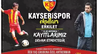 Erkilet Kayserispor Futbol Okulları depremzedelere ücretsiz