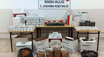 Manisa'da 3 farklı işyerine kaçak tütün operasyonu