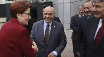 Meral Akşener'i 'Kılıçdaroğlu aday olmasın' diyen Cihan Paçacı karşıladı