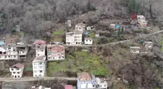 Heyelan mağduru mahalle sakinleri sorunlarına kalıcı çözüm istiyor