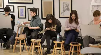 Çankaya Belediyesi, Turan Erol Sanat Atölyesi'nde Gençleri Sınava Hazırlıyor