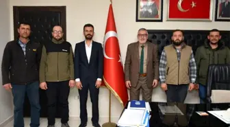 İnönü Ziraat Odası Başkanı Küçükçiftçi, Başkan Bozkurt ile bir araya geldi