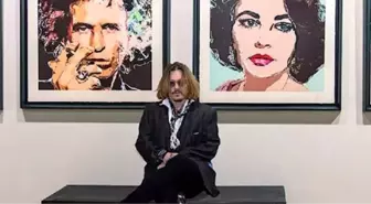 Johnny Depp... RESSAM YÖNÜ SERVET KAZANDIRDI!