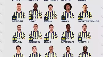 Fenerbahçe'nin, Sevilla maçı kamp kadrosu belli oldu