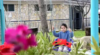 Germencik'te Depremzede Çocuklar İçin Oyun Parkı Kuruldu