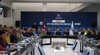 Başkan Sezer, bakanlara Hatay'daki çalışmalara ilişkin bilgi verdi