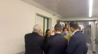 Cindoruk, Pazar Günü Hastaneye Kaldırıldı. CHP'li Kaftancıoğlu, Cindoruk'u Hastanede Ziyaret Etti