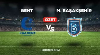 Gent Başakşehir maç özeti! (VİDEO) Gent Başakşehir maçı özeti izle! Gent Başakşehir maçı kaç kaç bitti?