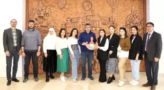 Yüksek Lisans öğrencilerinden NEVÜ'ye ziyaret