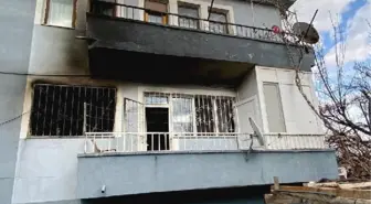 2 KATLI BİNADA ÇIKAN YANGINDA BEDENSEL ENGELLİ EMRE, ÖLDÜ