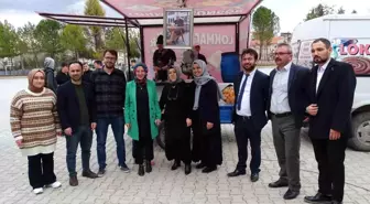 Hisarcık Atatürk İlkokulu'nda vefat eden müdür yardımcısı için lokma hayrı