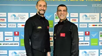 Semih Saygıner ve Tayfun Taşdemir, Bilardo Dünya Şampiyonası'na galibiyetle başladı