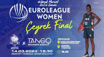 Çbk Mersin Yenişehir Belediyesi Avrupa'da Çeyrek Final Maçına Çıkıyor