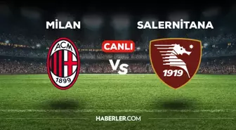 Milan Salernitana maçı CANLI izle! Milan Salernitana maçı canlı yayın izle! Milan Salernitana nereden, nasıl izlenir?