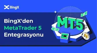BingX, MetaTrader 5 entegrasyonunu duyurdu