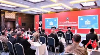 İÇİŞLERİ BAKAN YARDIMCISI ERSOY, DİYARBAKIR'DA SEÇİM GÜVENLİK TOPLANTISINDA