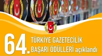 Türkiye Gazeteciler Cemiyeti'nin '2022 Türkiye Gazetecilik Başarı Ödülleri'ni Kazananlar Belli Oldu