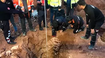 YHT inşaatında 25 metrelik köprü kuyusuna düşen işçi yaralandı