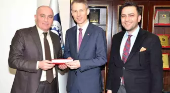 Avusturya Ticaret Müsteşarı Lackner'den ETSO'ya Ziyaret
