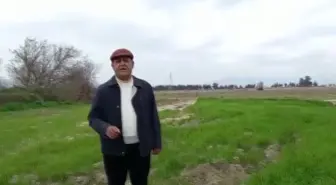 Deprem Nedeniyle Asi Nehri Kenarındaki Buğday Tarlalarında Yarıklar Oluşan Antakyalı Çiftçi: 'Arazimizin Yüzde 90'ı Ekilemez Durumda'