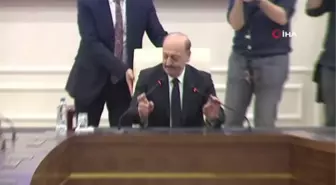 EYT'lilerden Bakan Bilgin'e teşekkür ziyareti
