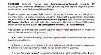 Sosyal medyada depreme ilişkin provokatif paylaşımlarda bulunan 45 kişi tutuklandı