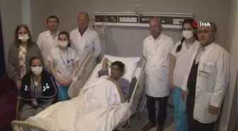 Depremzede hastaya, karaciğer nakliyle ikinci hayat