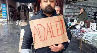Haksız yere işten çıkarıldığını ileri süren işçi Tekirdağ'dan Ankara'ya yürüdü