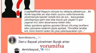İsmi yasak aşk skandalına karışan Deniz Baysal'dan yanıt geldi
