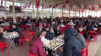 Pamukören'de şehitler için keşkek hayrı düzenlendi