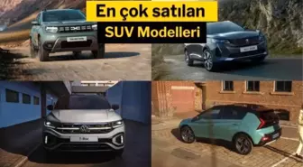 Türkiye'de en çok satılan SUV modelleri 2023!