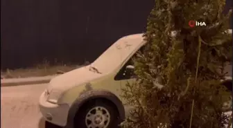 Kars'ta yoğun kar yağışı