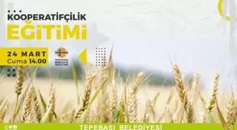Tepebaşı Belediyesi'nden Kooperatifçilik Eğitimi