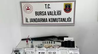 Bursa'da 34 suç kaydı olan uyuşturucu taciri kıskıvrak yakalandı
