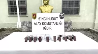 Hudut Kartalları sınır güvenliğinde taviz vermiyor: Çok sayıda mühimmat ele geçirildi