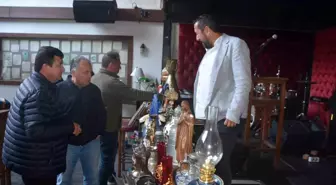 Bodrum'da düzenlenen müzayedeye ünlü akını