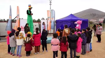 Afşinli çocuklar Ramazan'ın ilk gününde doyasıya eğlendi